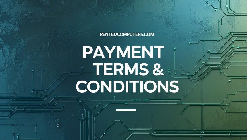 RentedComputers.com Payment Terms & Conditions