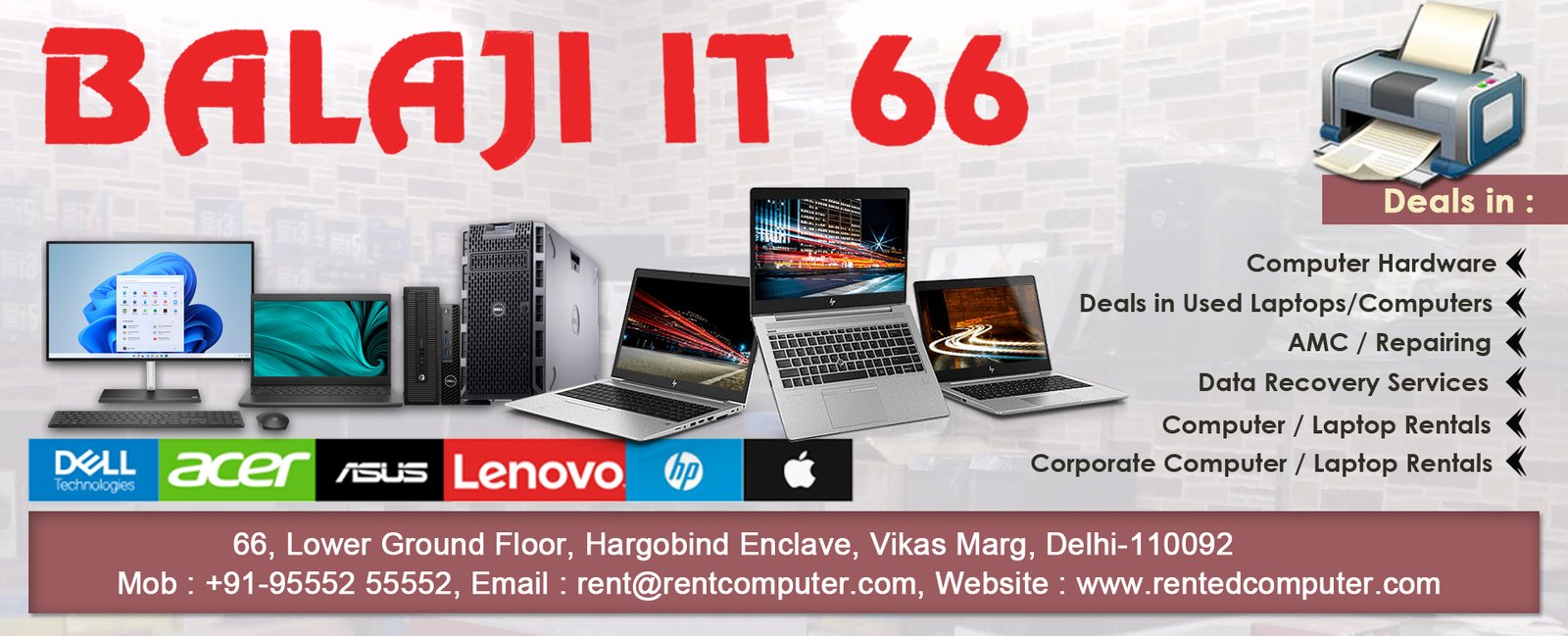 Best Laptop Dealer in Delhi NCR India
