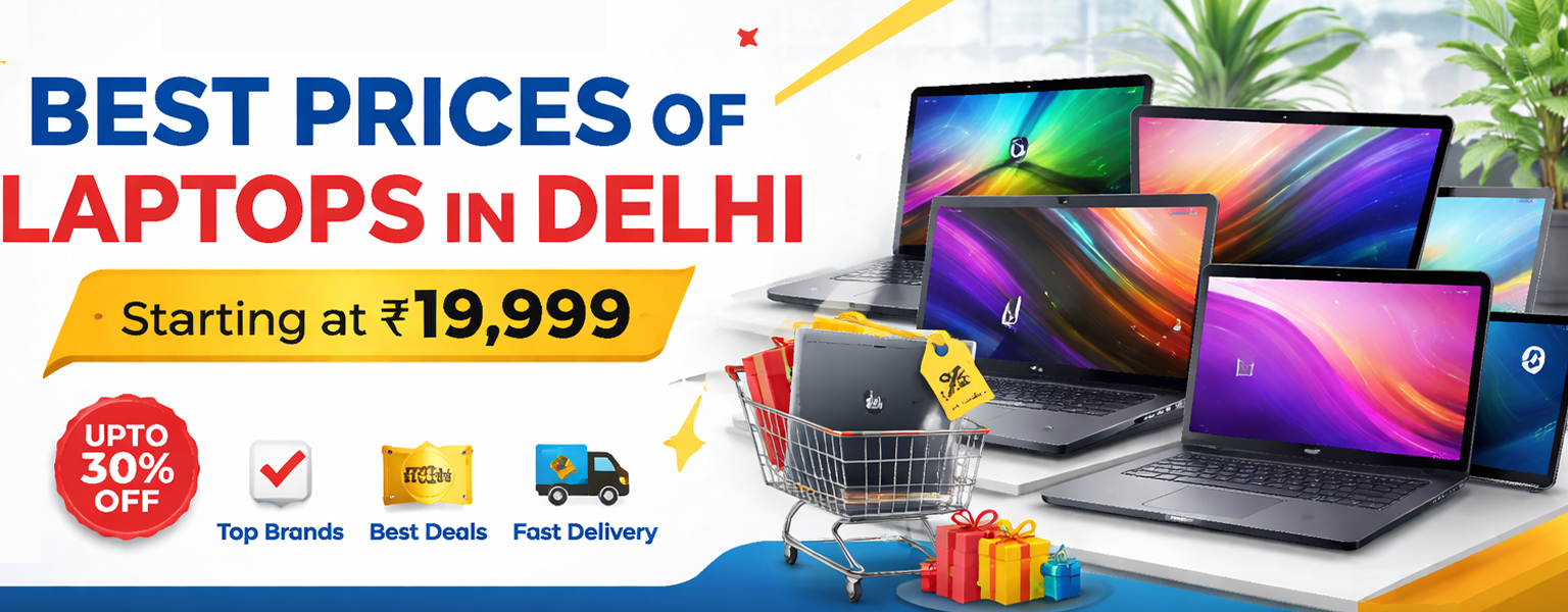 Best Prices of Laptops in Delhi