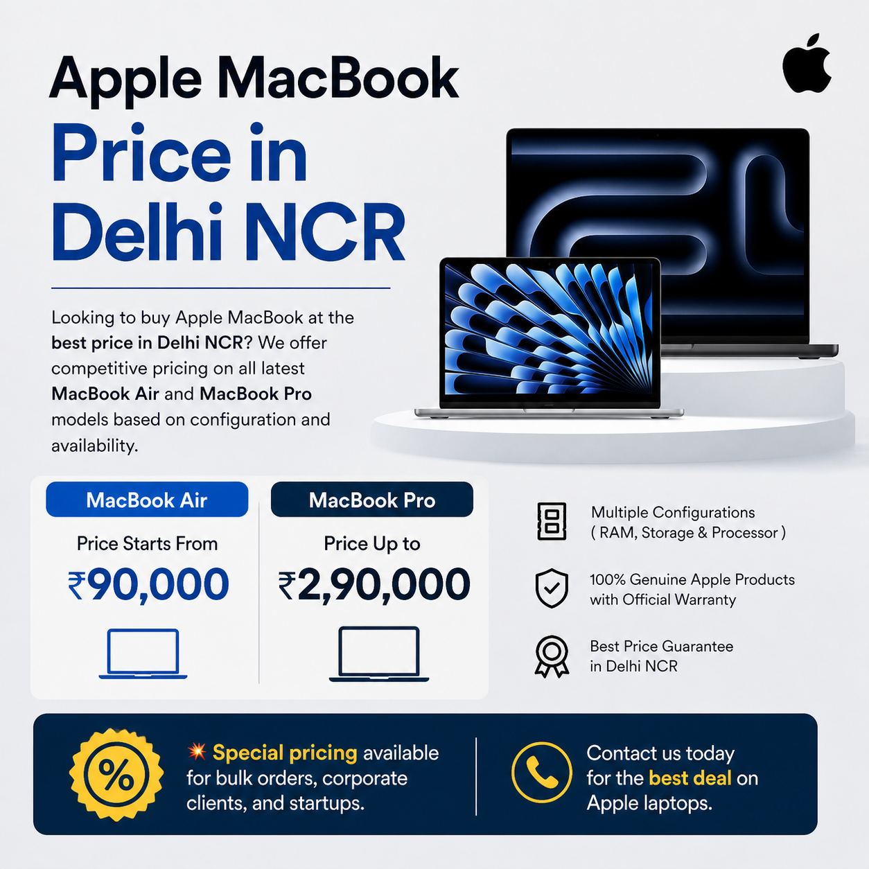 Buy Apple MacBook at Best Prices in Delhi